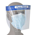 Masque protecteur jetable 3ply avec protection antibrouillard, masque facial avec bouclier d&#39;oeil